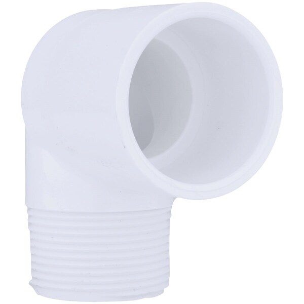 Charlotte Pipe And Foundry 1-1/4 In. Slip x Male Schedule 40 90 Deg. Street PVC Elbow 1/4 Bend PVC 02306 1200HA - main